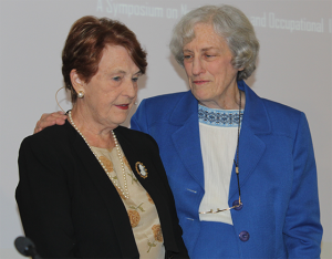 Dr. Helen Caldicott and Kay Drey